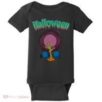 Halloween Alive Hand Baby Bodysuit thumb 0