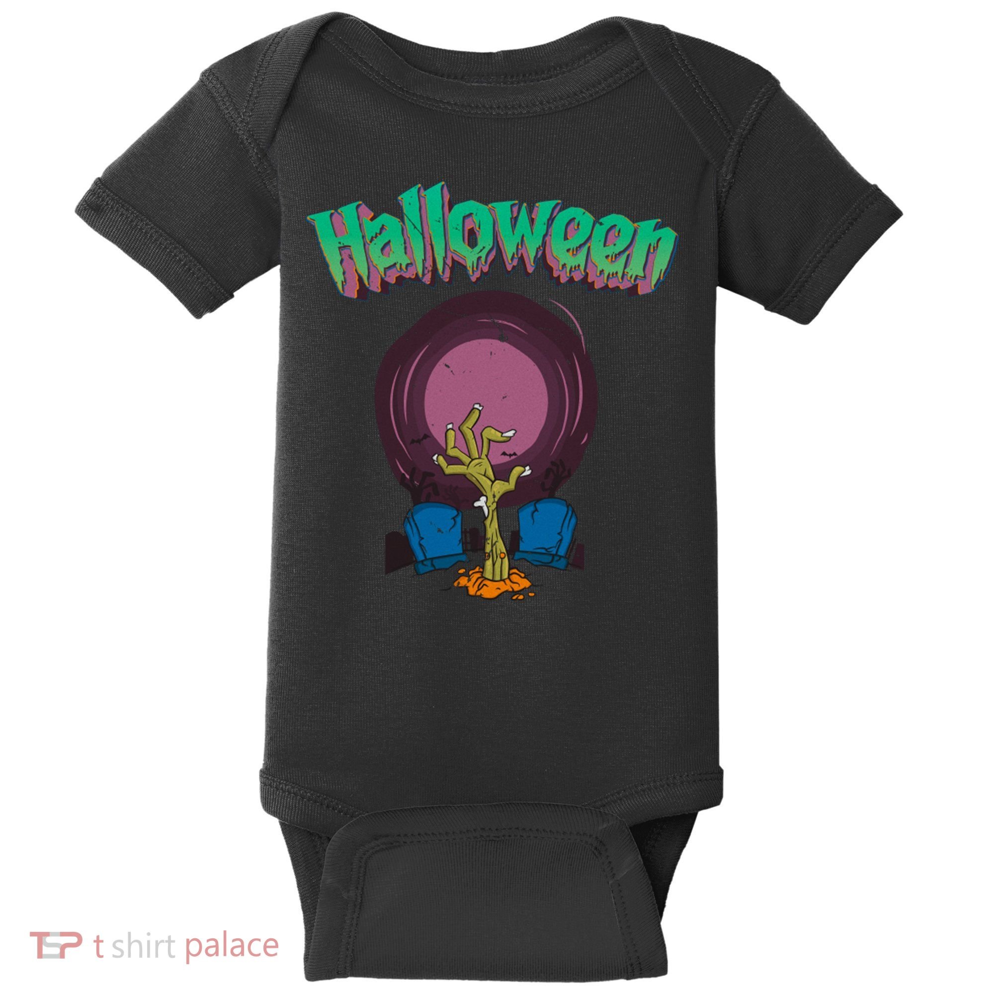 Halloween Alive Hand Baby Bodysuit
