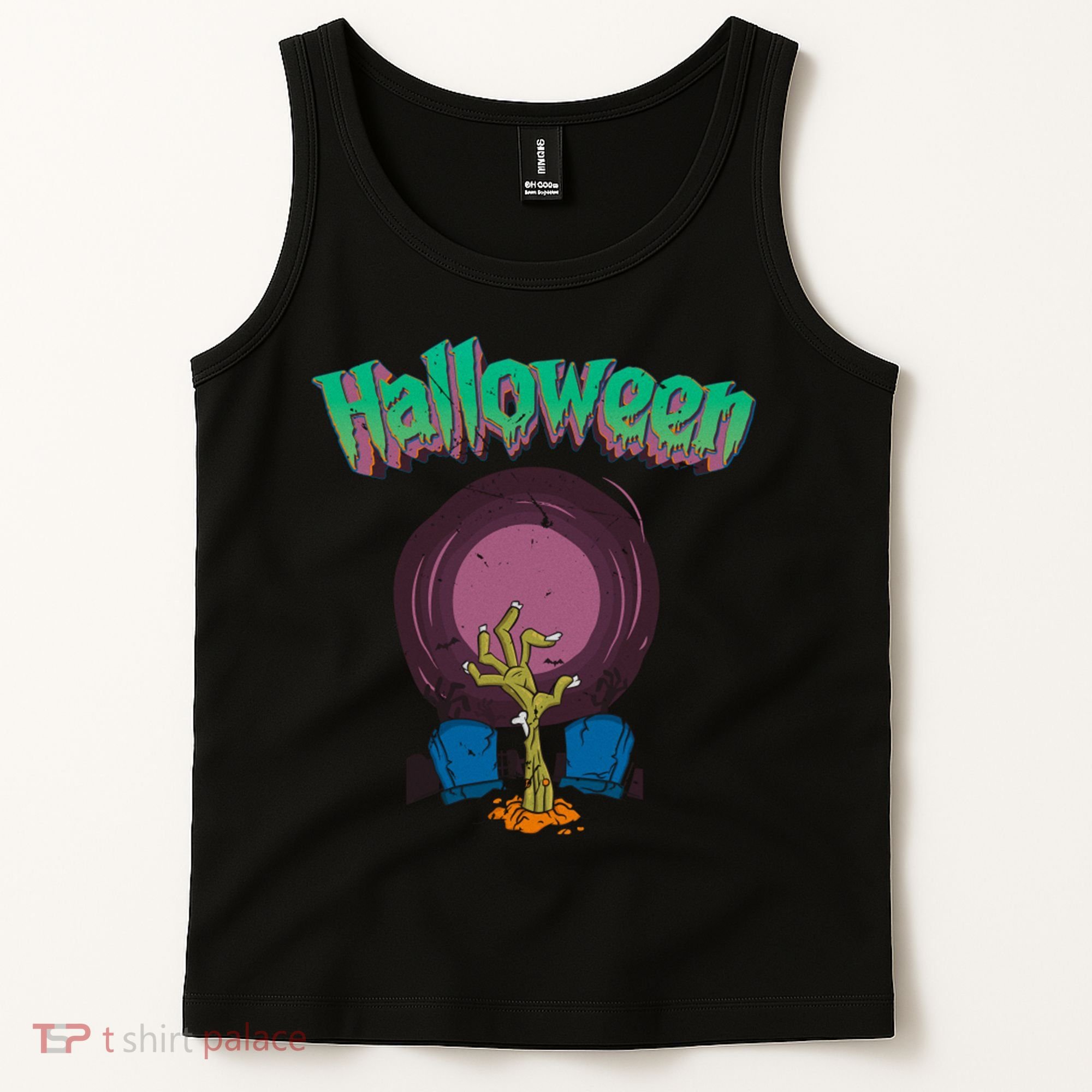 Halloween Alive Hand Tank Top