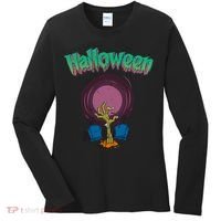 Halloween Alive Hand Women's Long Sleeve Shirt thumb 0