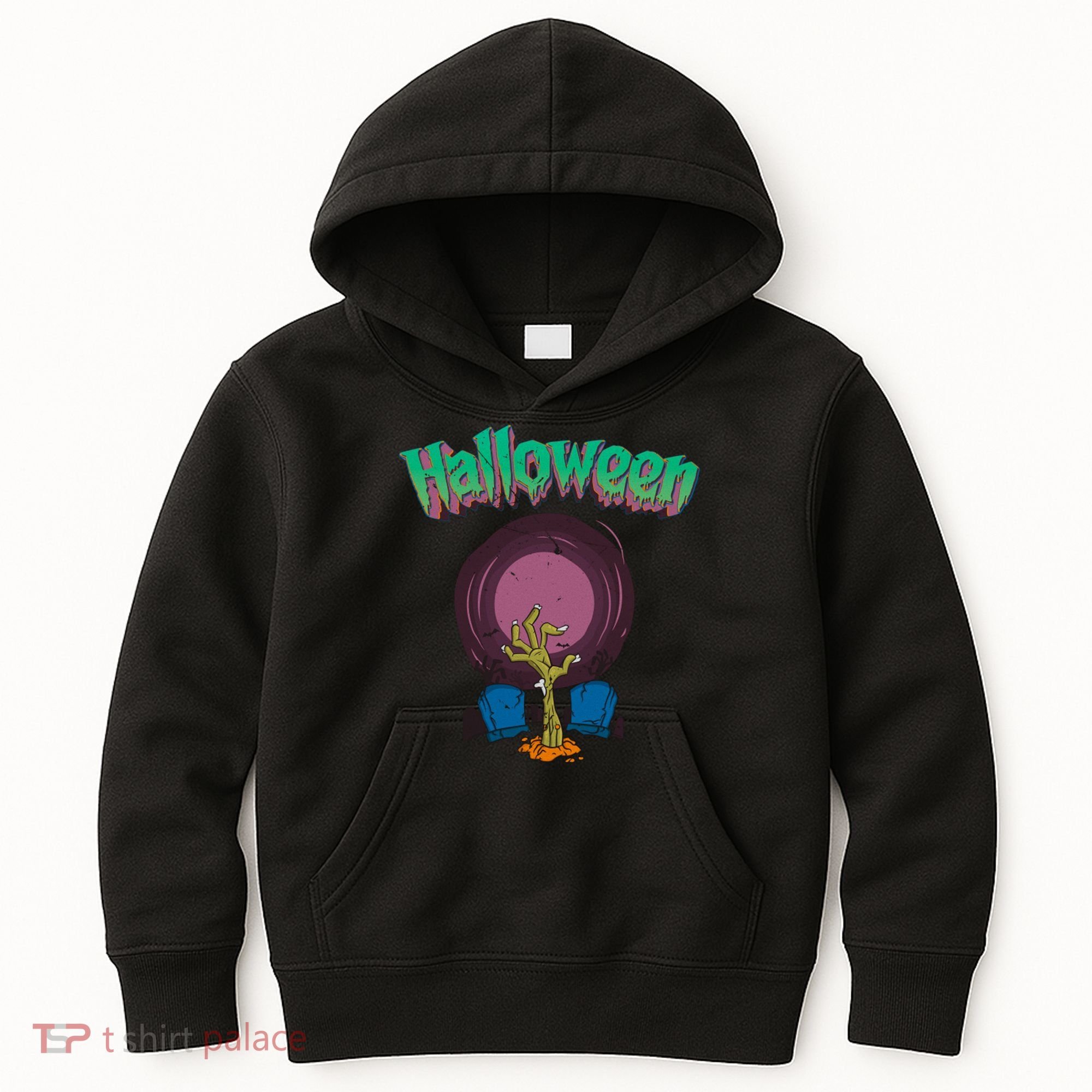 Halloween Alive Hand Kids Hoodie