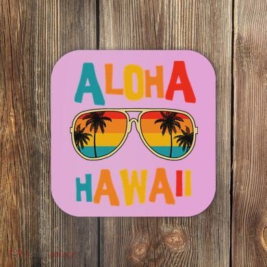 Hawaiian Aloha Hawaii Coaster
