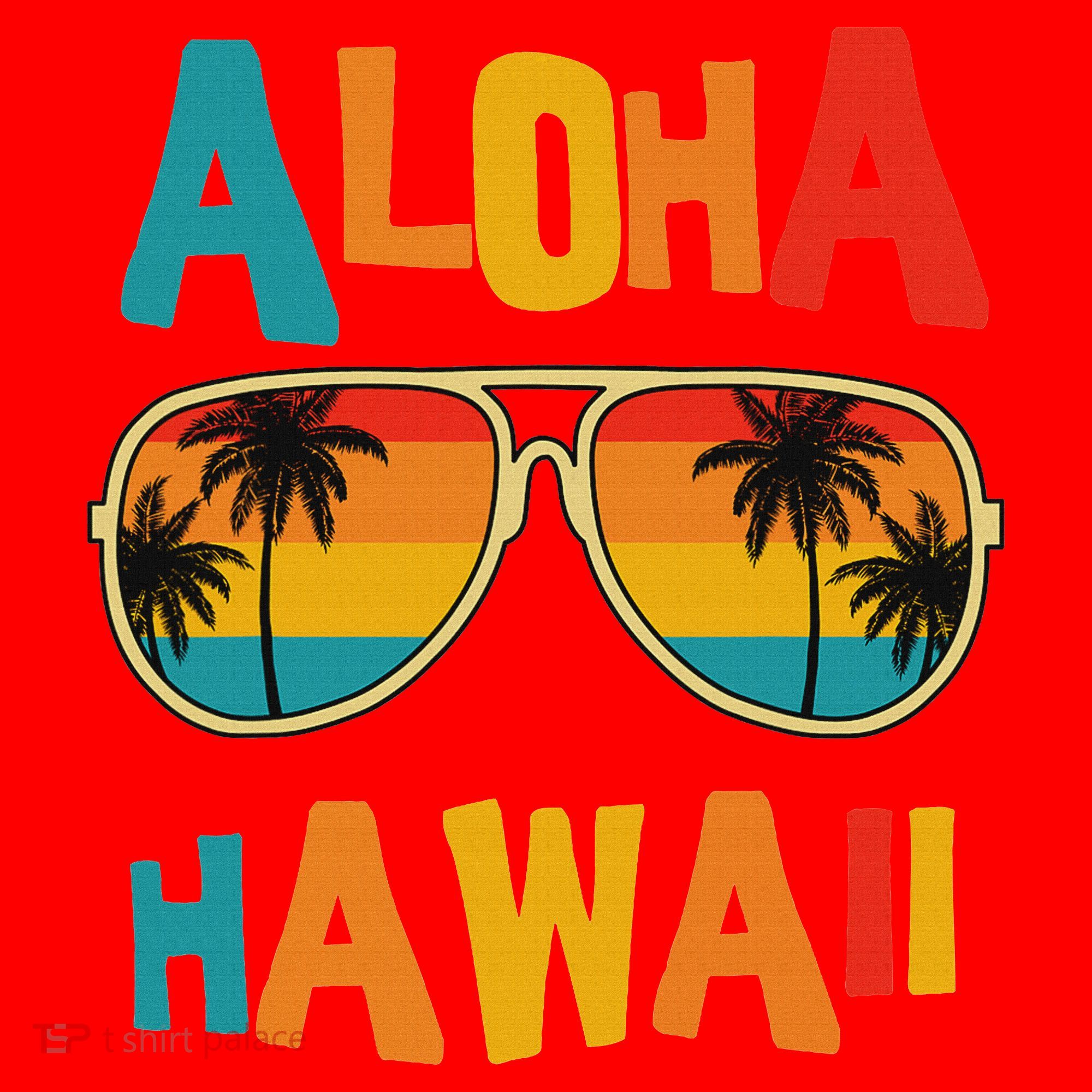 Hawaiian Aloha Hawaii Santa Hat