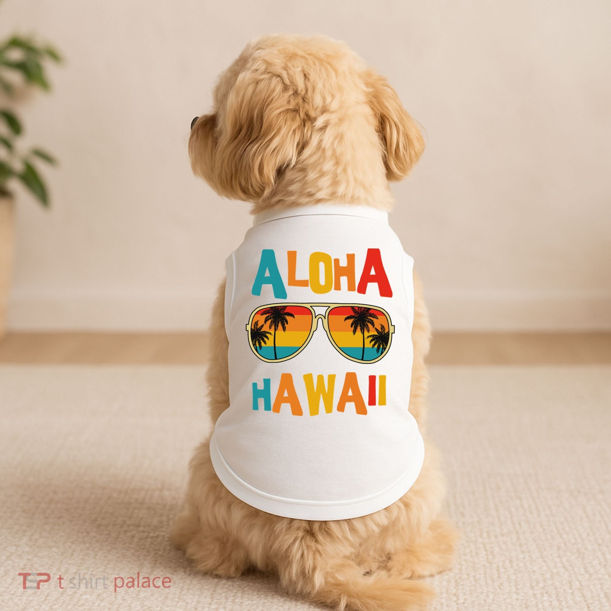 Hawaiian Aloha Hawaii Doggie Tank