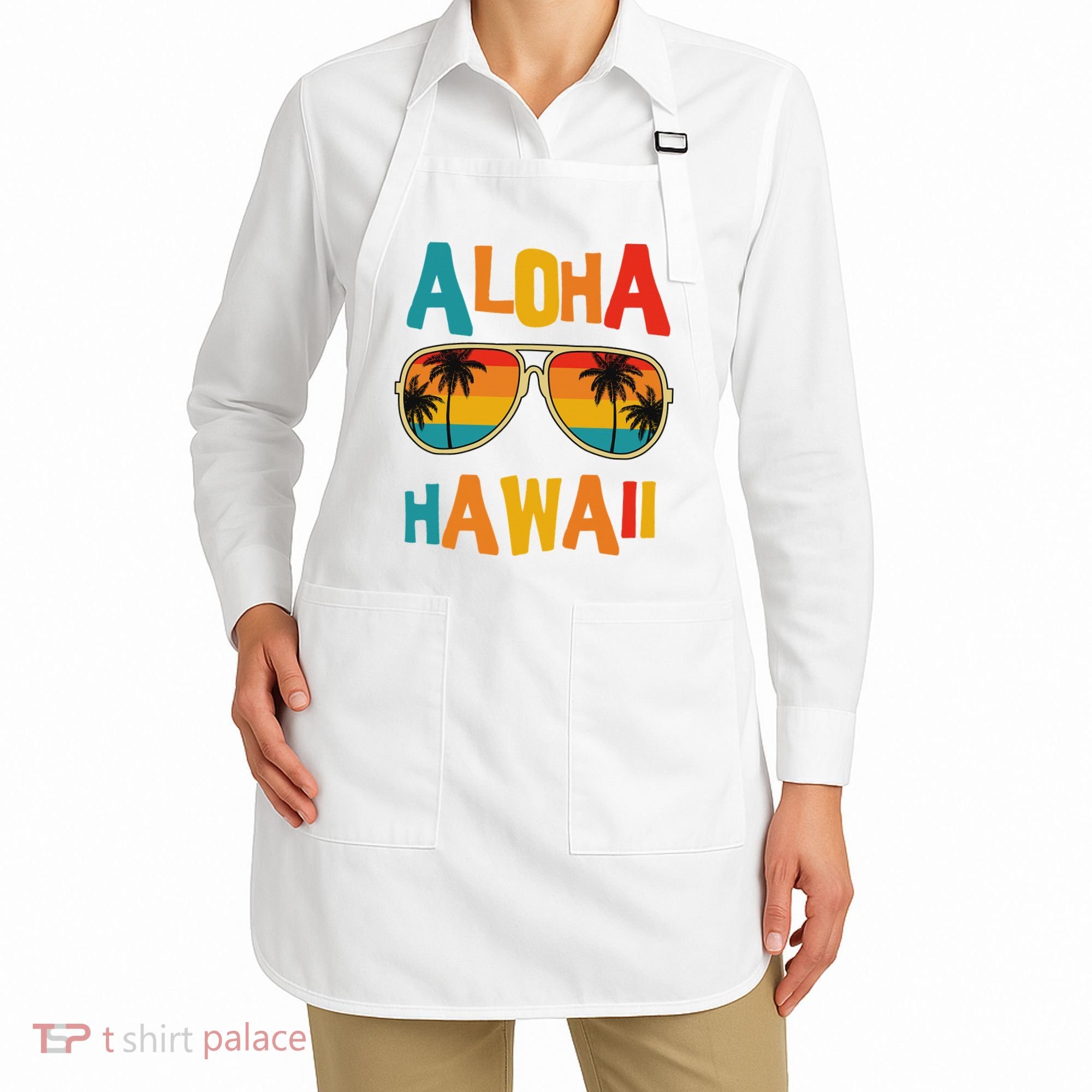 Hawaiian Aloha Hawaii Apron