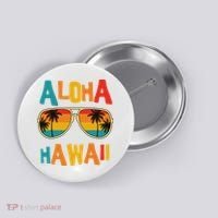 Hawaiian Aloha Hawaii Button thumb 0