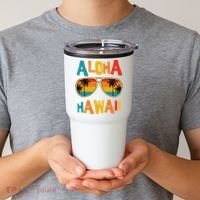 Hawaiian Aloha Hawaii Tumbler thumb 2