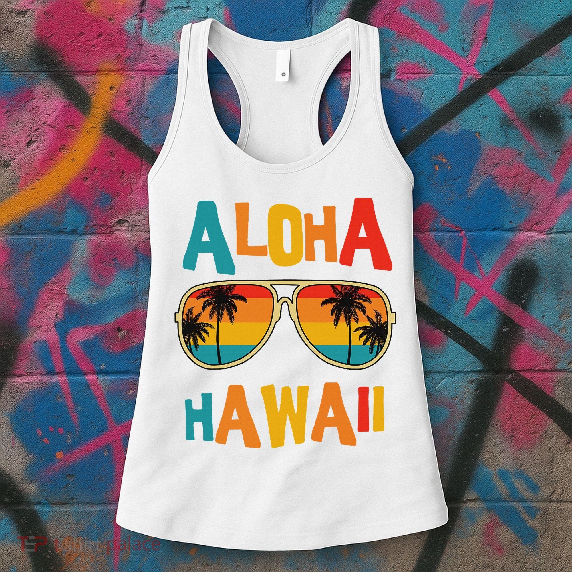 Hawaiian Aloha Hawaii Women's Tank Top