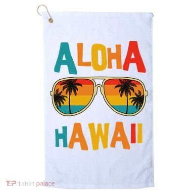 Hawaiian Aloha Hawaii Golf Towel