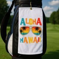 Hawaiian Aloha Hawaii Golf Towel thumb 2