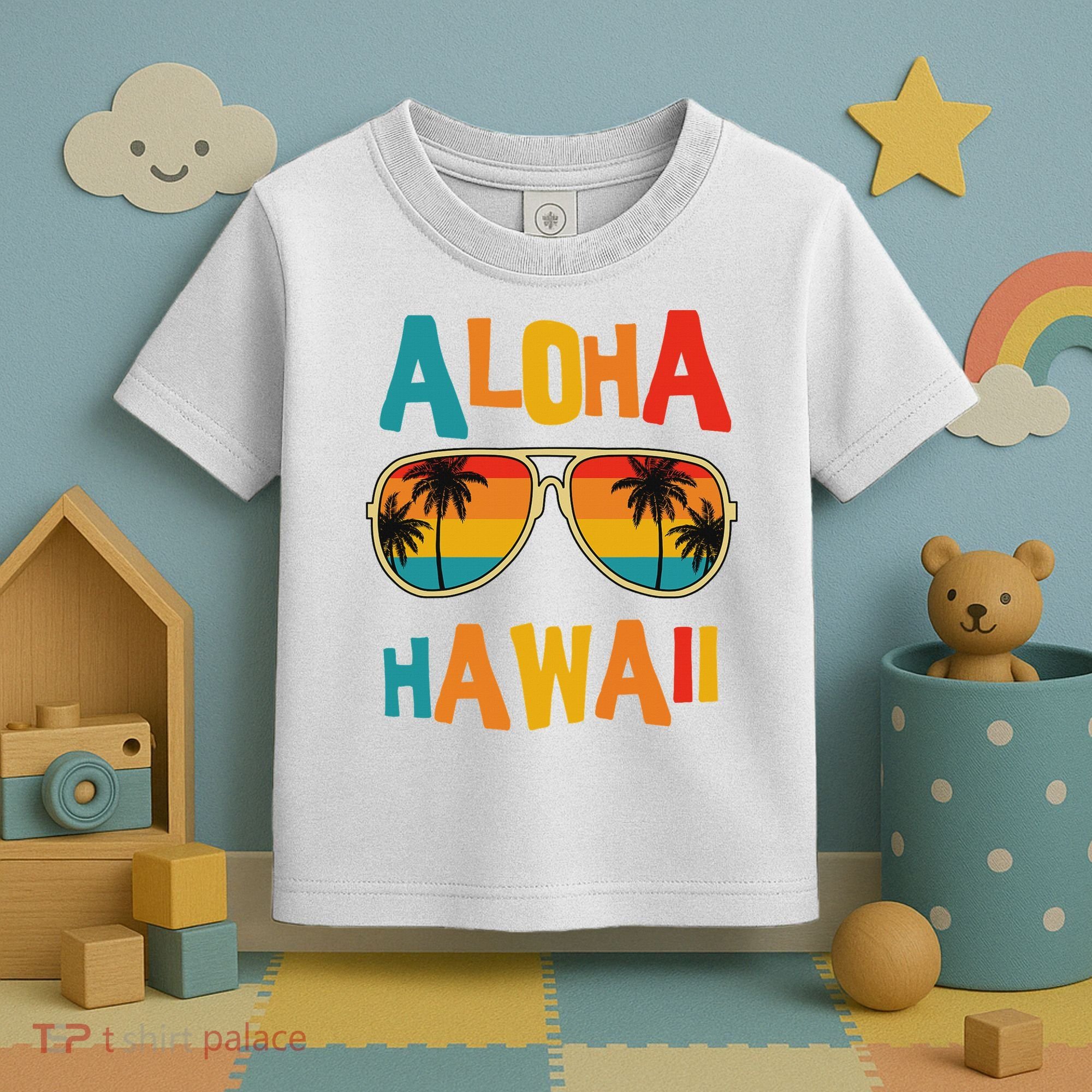 Hawaiian Aloha Hawaii Toddler T-Shirt