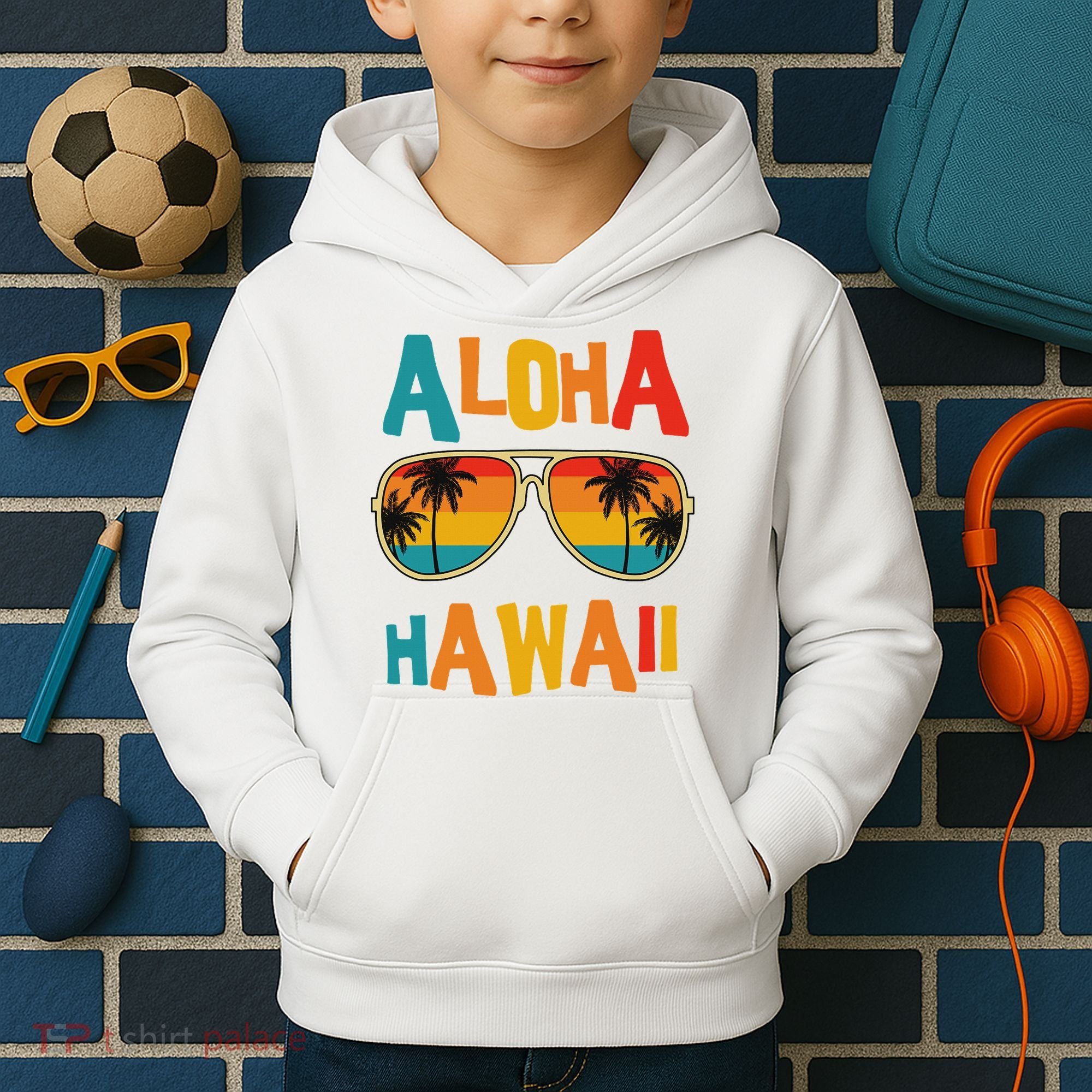 Hawaiian Aloha Hawaii Kids Hoodie