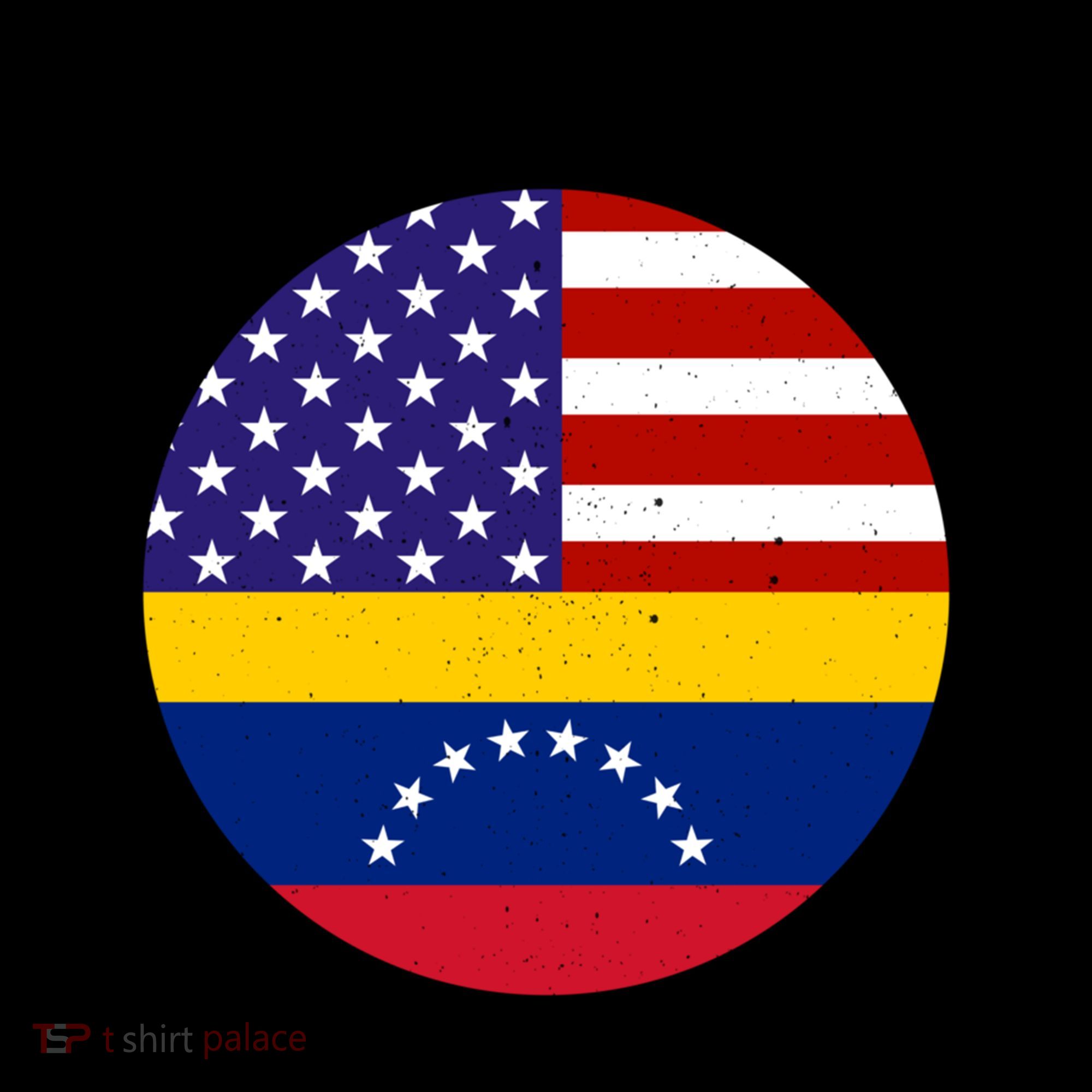 Half American Half Venezuela Usa Flag Cool Gift Coffee Mug