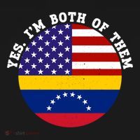 Half American Half Venezuela Usa Flag Cool Gift Women's Hoodie thumb 2