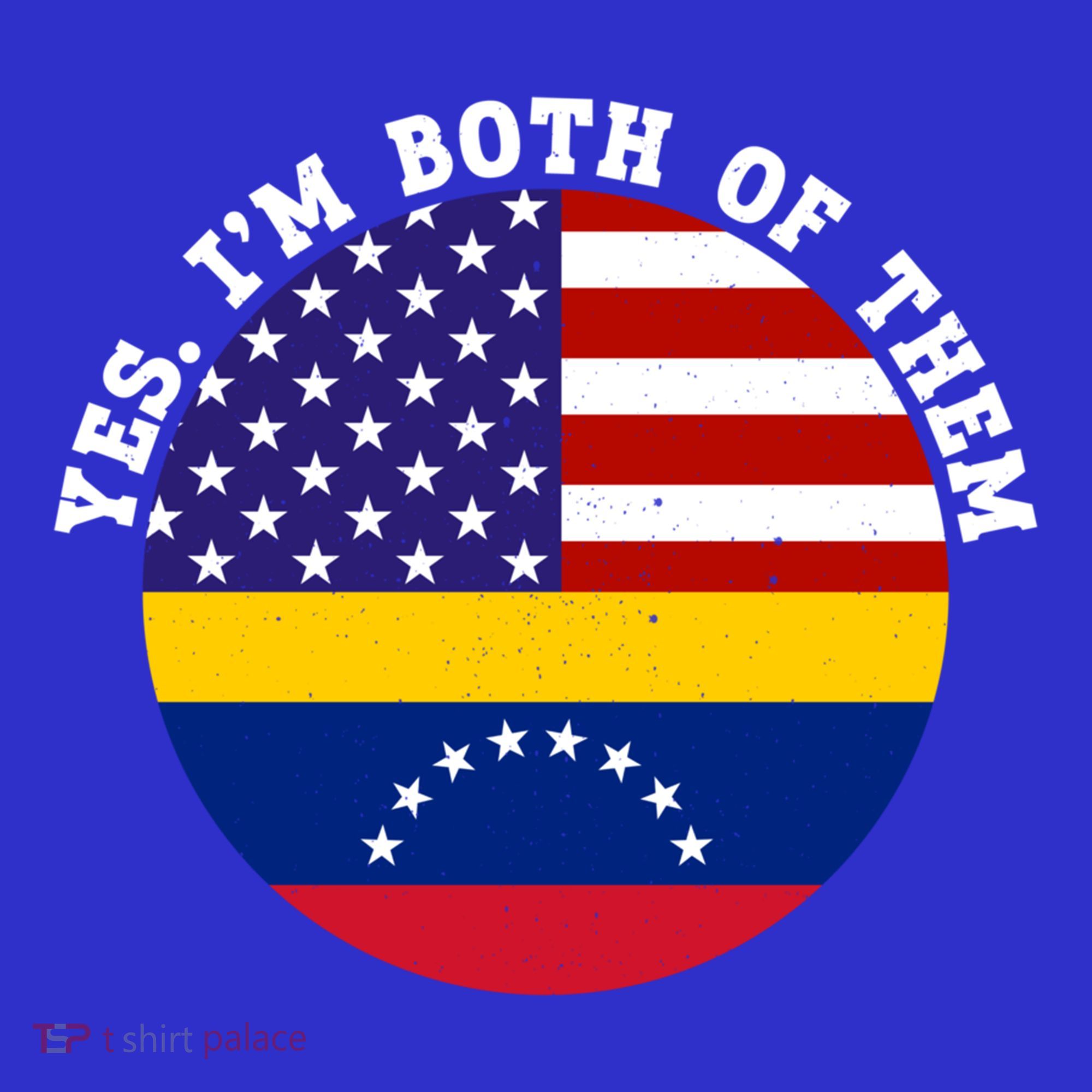 Half American Half Venezuela Usa Flag Cool Gift Women's Tank Top
