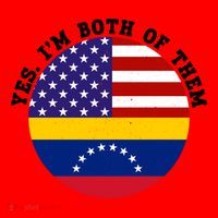Half American Half Venezuela Usa Flag Cool Gift Santa Hat thumb 1