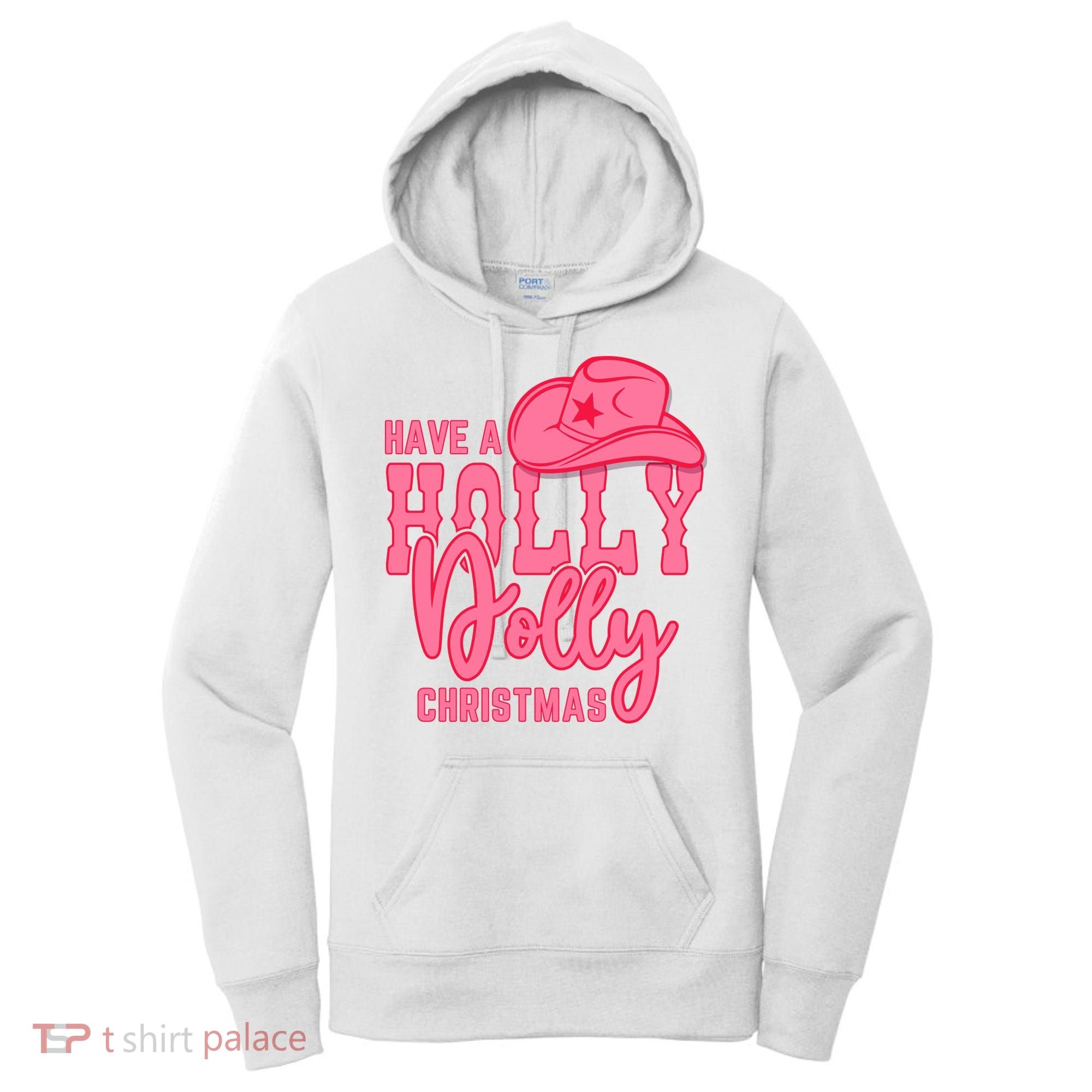 Have A Holly Dolly Christmas Women's Hoodie