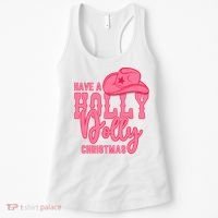 Have A Holly Dolly Christmas Women's Tank Top thumb 0