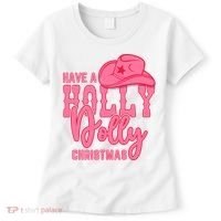 Have A Holly Dolly Christmas Women's T-Shirt thumb 0