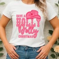 Have A Holly Dolly Christmas Women's T-Shirt thumb 2