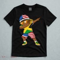 Half American Half Jamaican Jamaica Flag Patriotic T-Shirt thumb 5