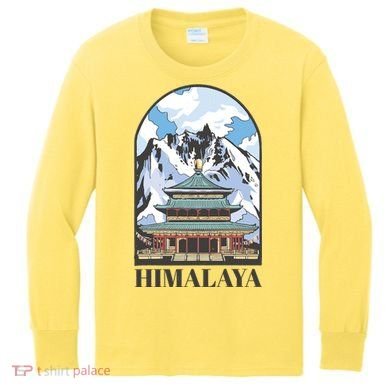 Himalaya Asia Kids Long Sleeve Shirt