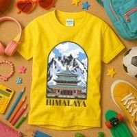 Himalaya Asia Kids T-Shirt thumb 3