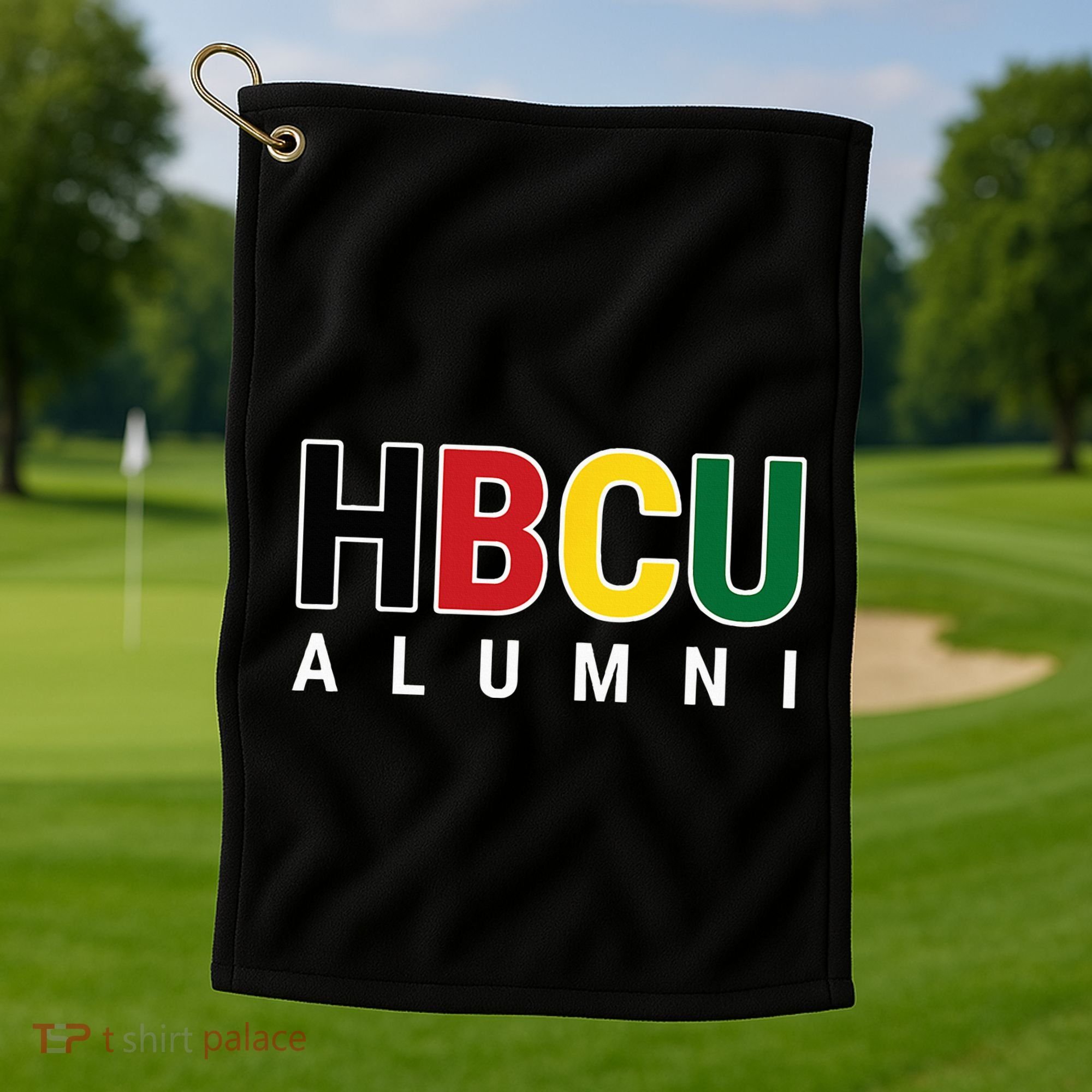HBCU Alumni Historically Black College Student Graduate Golf Towel