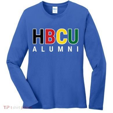 HBCU Alumni Historically Black College Student Graduate Women's Long Sleeve Shirt