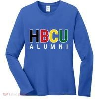 HBCU Alumni Historically Black College Student Graduate Women's Long Sleeve Shirt thumb 0