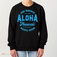 Hawaii Aloha Hawaiian Retro Throwback Souvenir Women's Sweatshirt thumb 0
