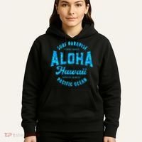 Hawaii Aloha Hawaiian Retro Throwback Souvenir Hoodie thumb 5