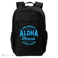 Hawaii Aloha Hawaiian Retro Throwback Souvenir Backpack thumb 0