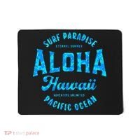 Hawaii Aloha Hawaiian Retro Throwback Souvenir Mousepad thumb 0