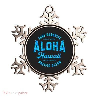 Hawaii Aloha Hawaiian Retro Throwback Souvenir Ornament