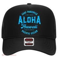 Hawaii Aloha Hawaiian Retro Throwback Souvenir Hat thumb 0