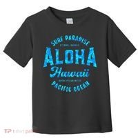 Hawaii Aloha Hawaiian Retro Throwback Souvenir Toddler T-Shirt thumb 0