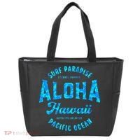Hawaii Aloha Hawaiian Retro Throwback Souvenir Tote Bag thumb 0