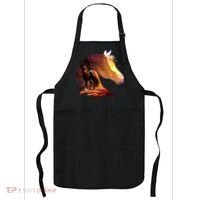 Horse Art Horse Lover Horse Riding Lover Apron thumb 0