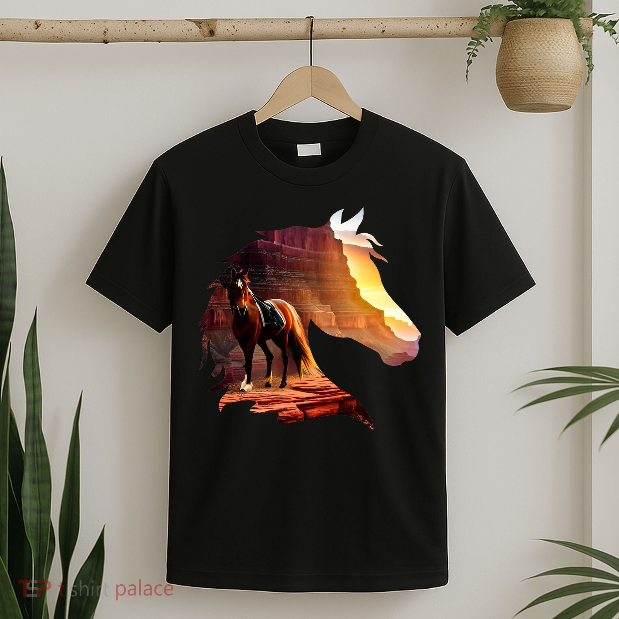 Horse Art Horse Lover Horse Riding Lover T-Shirt