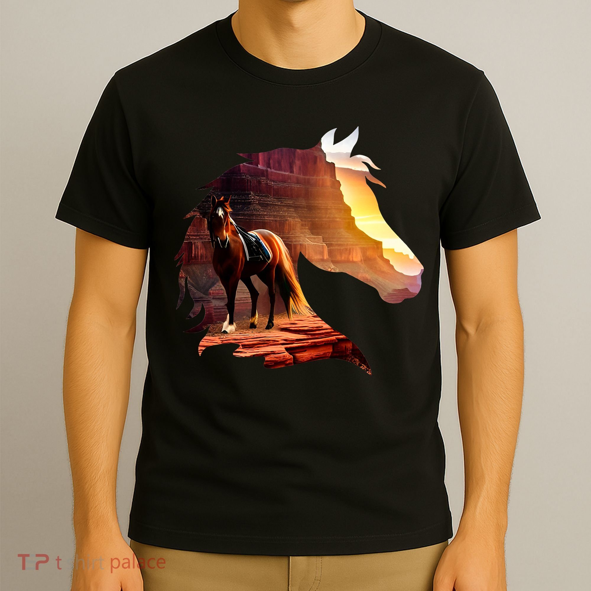 Horse Art Horse Lover Horse Riding Lover T-Shirt