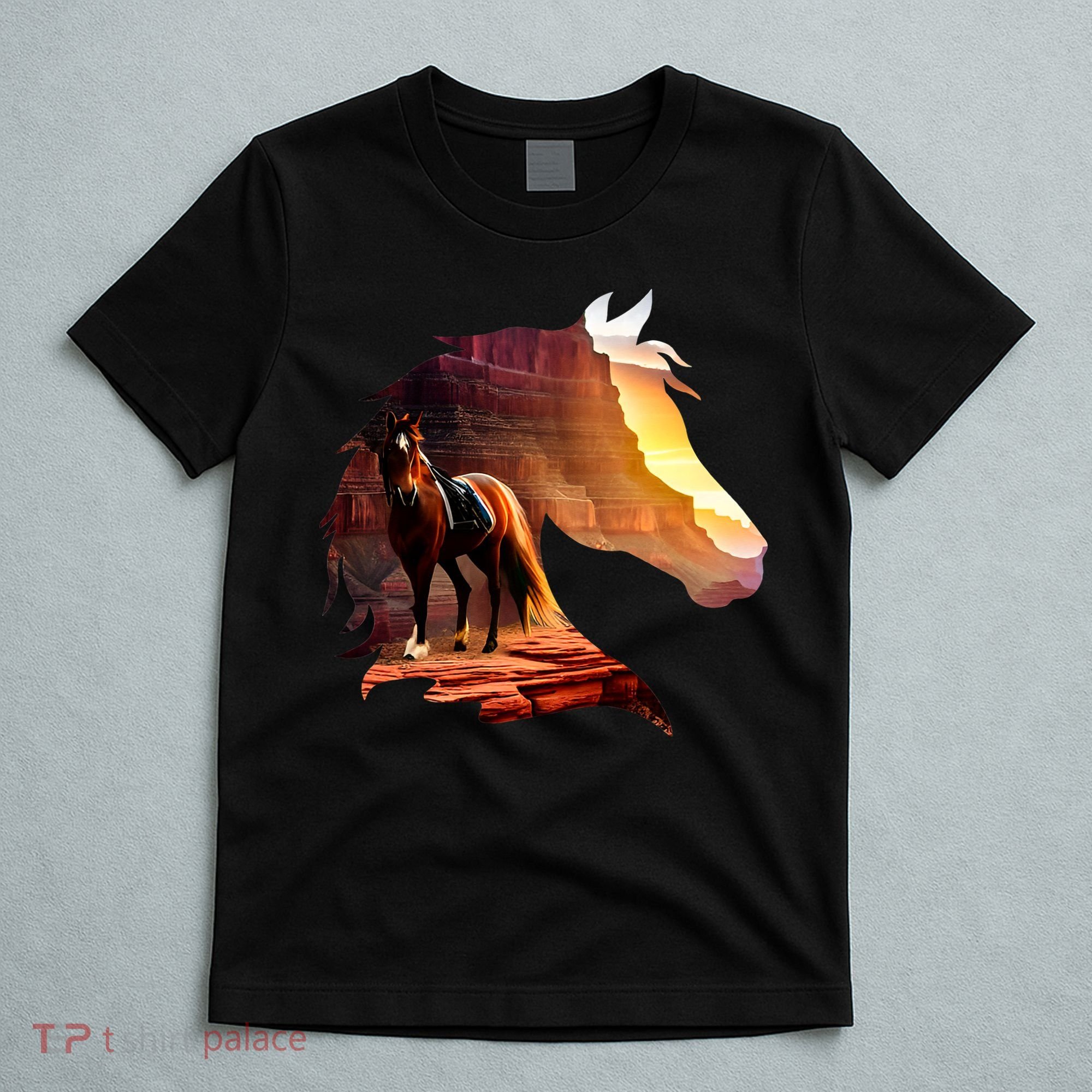 Horse Art Horse Lover Horse Riding Lover T-Shirt