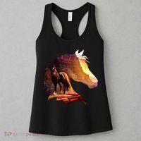 Horse Art Horse Lover Horse Riding Lover Women's Tank Top thumb 3