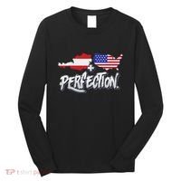Half American Half Austrian Perfection Usa Austria Pride Long Sleeve Shirt thumb 0
