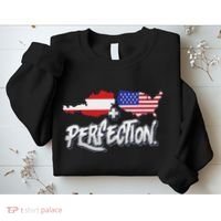 Half American Half Austrian Perfection Usa Austria Pride Sweatshirt thumb 2