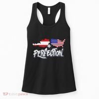 Half American Half Austrian Perfection Usa Austria Pride Women's Tank Top thumb 0