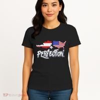 Half American Half Austrian Perfection Usa Austria Pride Women's T-Shirt thumb 4