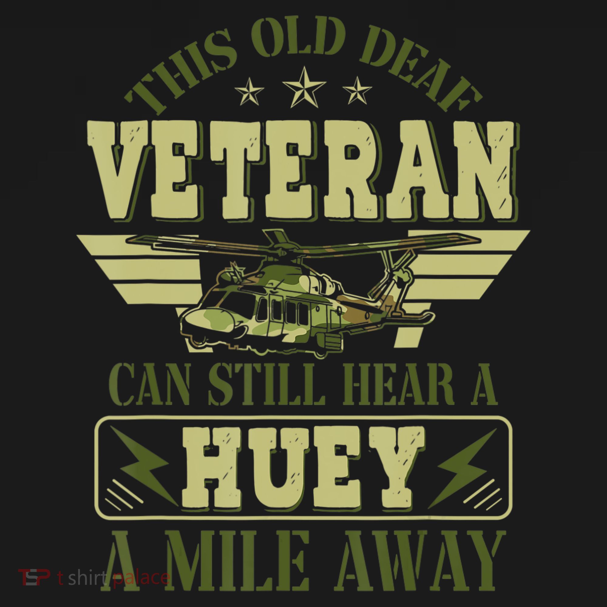 Hear a Huey a Mile Away Vietnam Veteran Uh1 Huey Helicopter Women's Hoodie