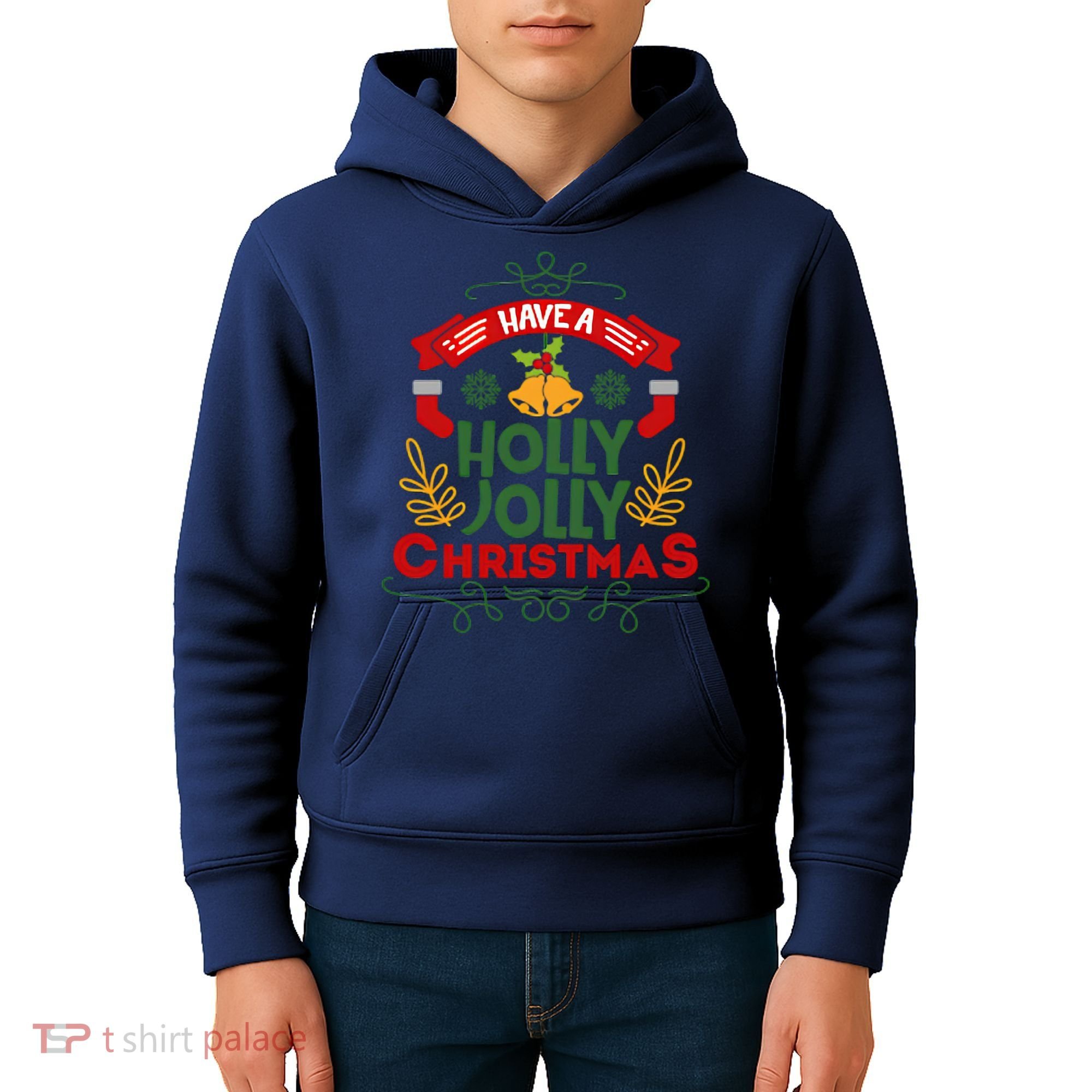 Have A Holly Jolly Christmas Gift Kids Hoodie