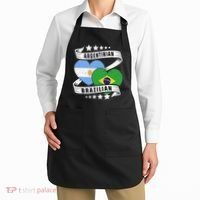 Half Argentinian Half Brazilian Argentina And Brazil Apron thumb 2
